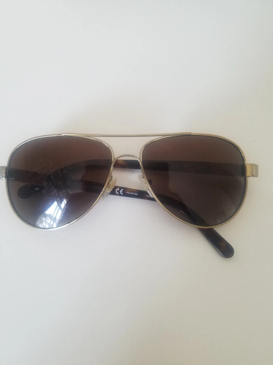 Tory burch gold aviator sunglasses cheap