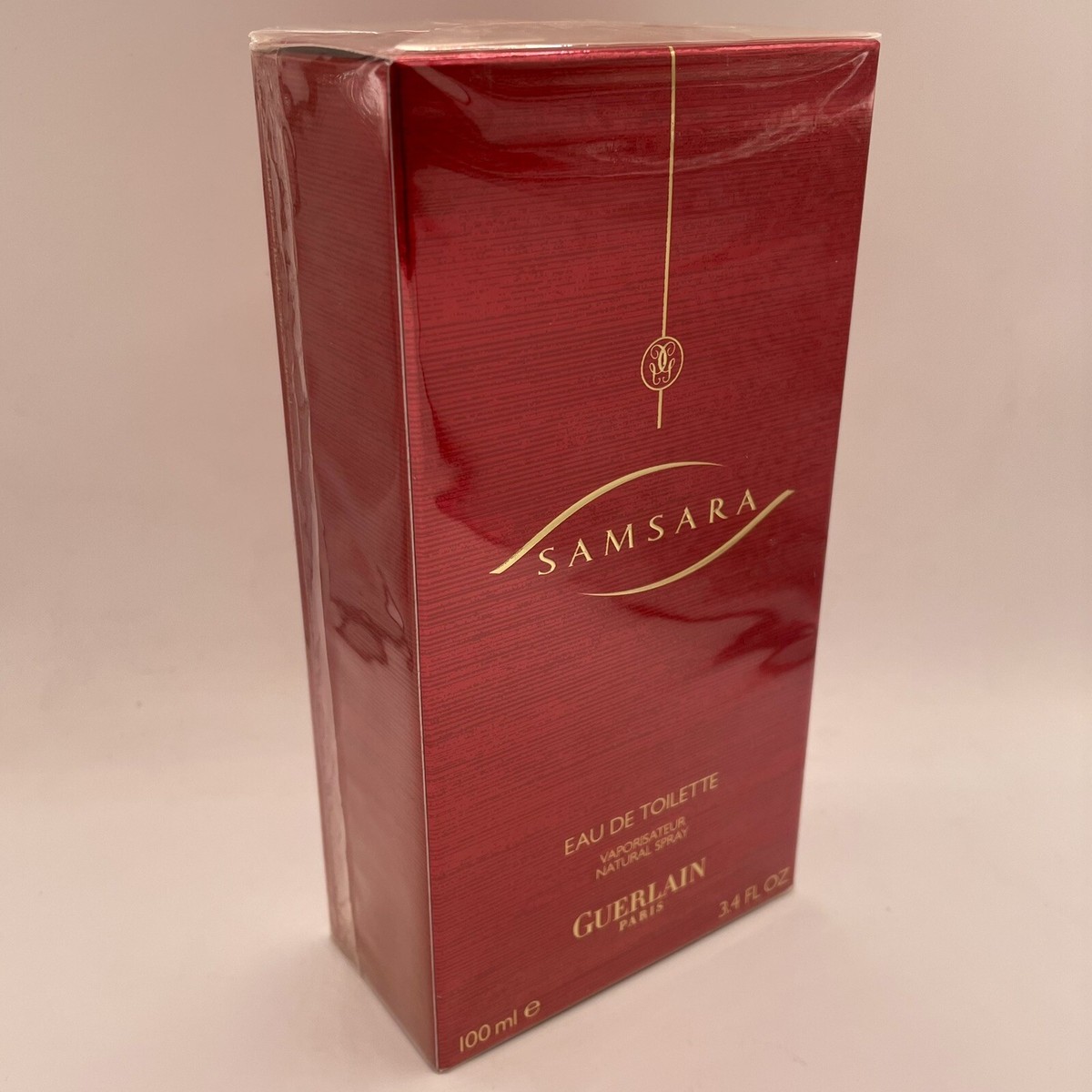GUERLAIN SAMSARA EDT 100 ml 3.4 oz Spray Discontinued Red