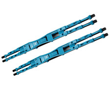 16 Inch Light Blue Double Dual Blade Universal Windshield Wiper 2pc Set 16 Inch Light Blue Double Dual Blade Universal Windshield Wiper 2pc Set