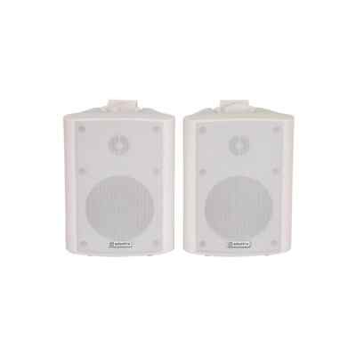 Adastra BC6-W 120W Stereolautsprecher Wand-/Regallautsprecher 6,5'' weiß Paar