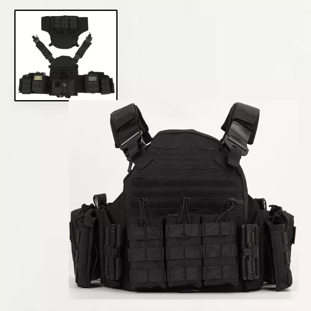 Tactical vest top magazine holder