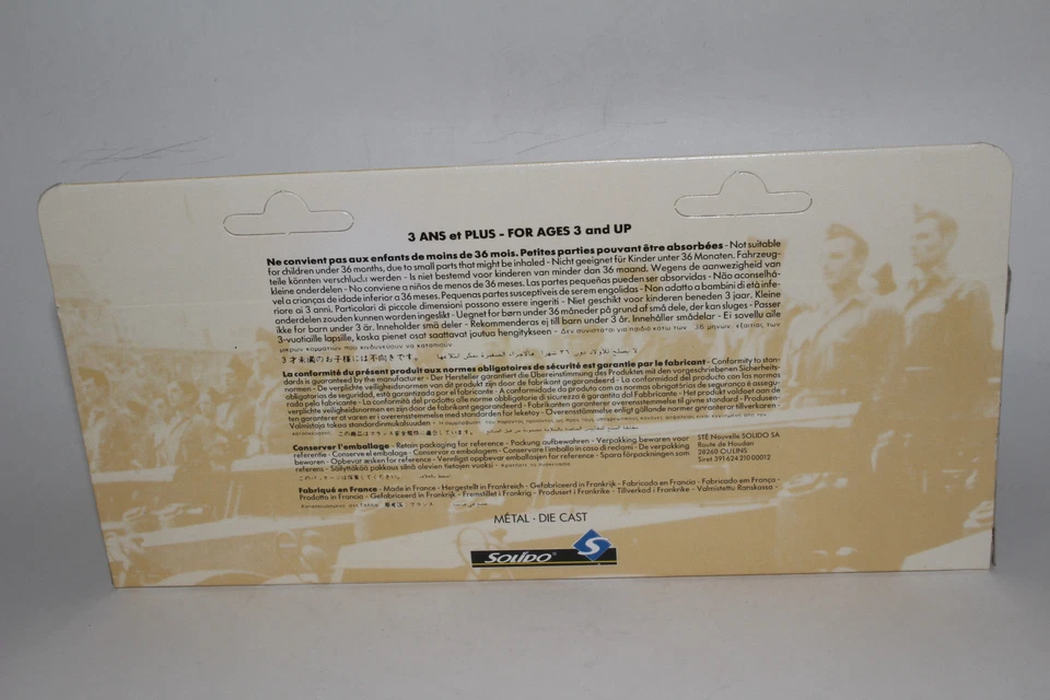 SOLIDO MILITARY #6104 COMBAT CAR, U.S. ARMY ARMORED CAR, 1:50, NEW IN BOX - Image 4 of 4