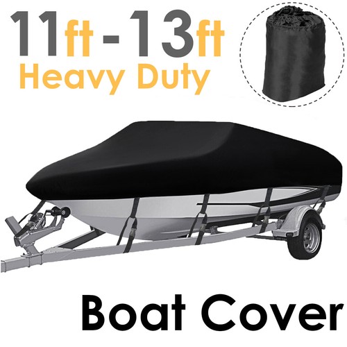 14ft-24ft Waterproof Boat Cover Trailerable Pontoon/V-Hull Fishing Heavy Duty - Picture 13 of 18
