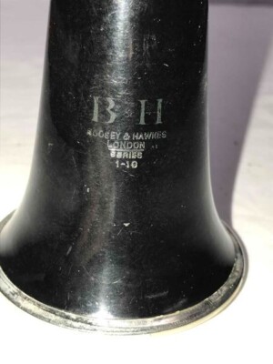 Boosey & Hawkes London Series 1-10 Clarinet, England. Good