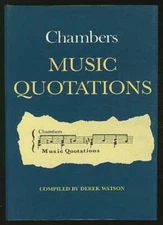 Chambers Music Quotations
