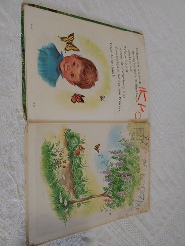 A Present For Princess Tip Top Elf Book Rand McNally Book 1959 Blind Boy Berry - Picture 7 of 15