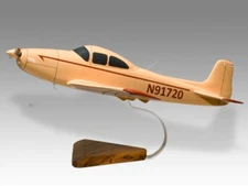 Ryan Navion E-185 Desk Wood Airplane New Model Small Scale 1/32