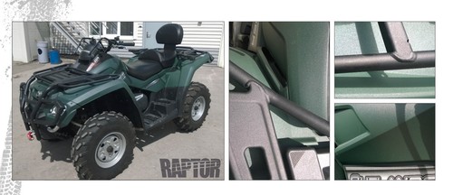 UPOL RAPTOR Transportflächen Beschichtung schwarz 2K Spray - schwarz 400ml - Bild 8 von 11