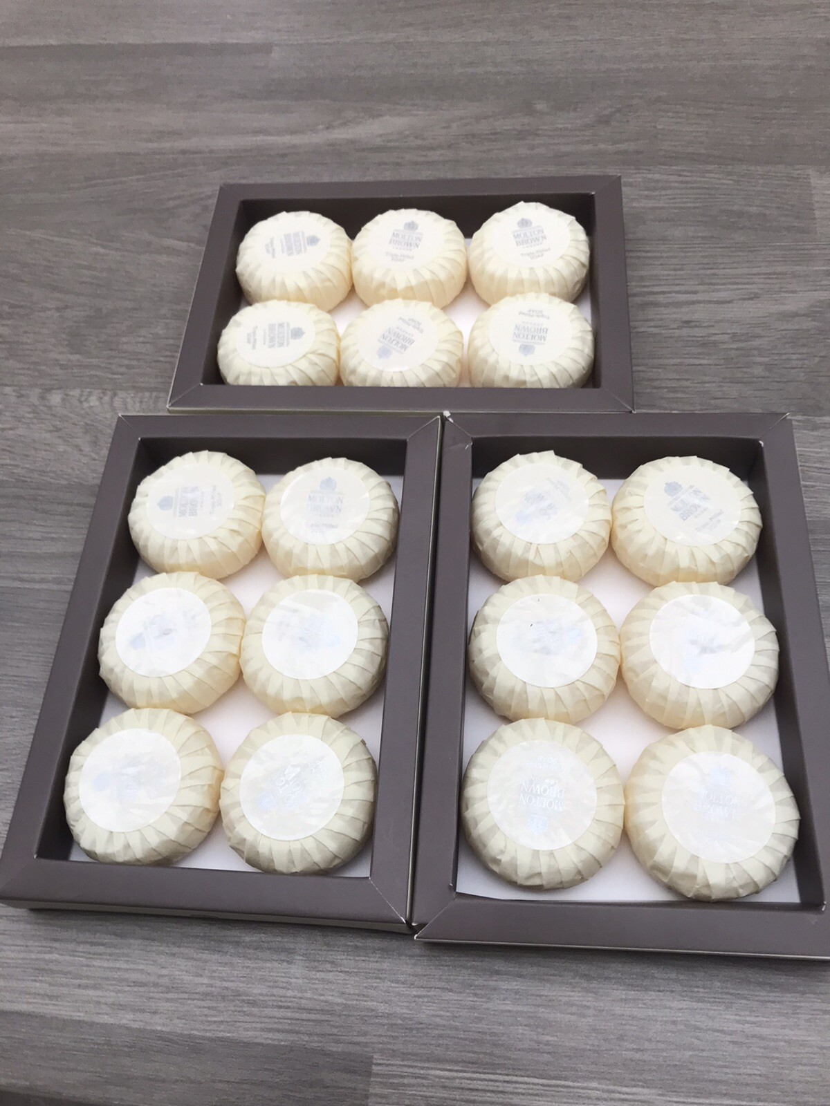 Molton Brown Triple Milled Soap 18 x 45 gram 6 in a box 3 Boxes In