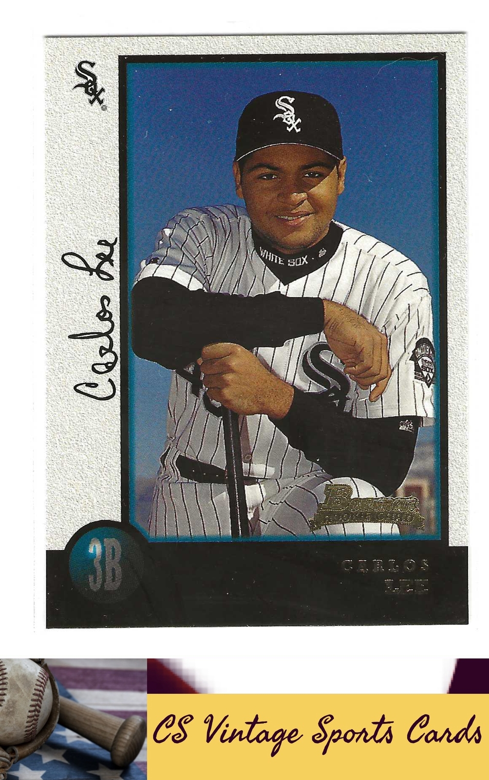1998 Bowman #428 Carlos Lee ROOKIE