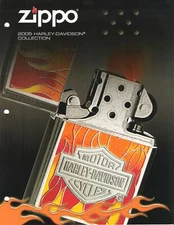 2005 Zippo Catalog -  Harley Davidson Collection - RARE