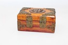 Chinese jewelry box with metal accents. — photo 6