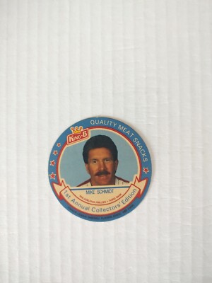 1988 King-B Collector's Edition Discs Food Issue Mike Schmidt #1 HOF (PWE)
