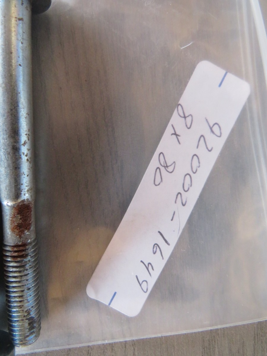 ジャンク NOS KAWASAKI 92002-1649 CRANKCASE 8x80 BOLT ZX900 ZX1000 1986-05