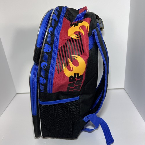 School Backpack Star Wars Rebel Fighters, Disney, Boys 16" 3 Compartments New - Picture 4 of 8