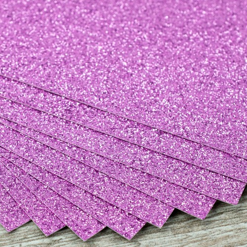 Premium A4 Sparkly GLITTER CARD Sheet Paper Arts Craft Scrapbooking