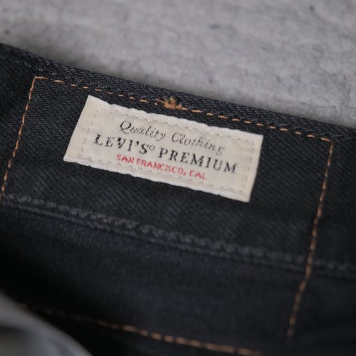 Jeans premium Levis 501 '93 gamba dritta bottoni mosca BIG E uomo taglia 35 x 32 - Foto 15 di 19