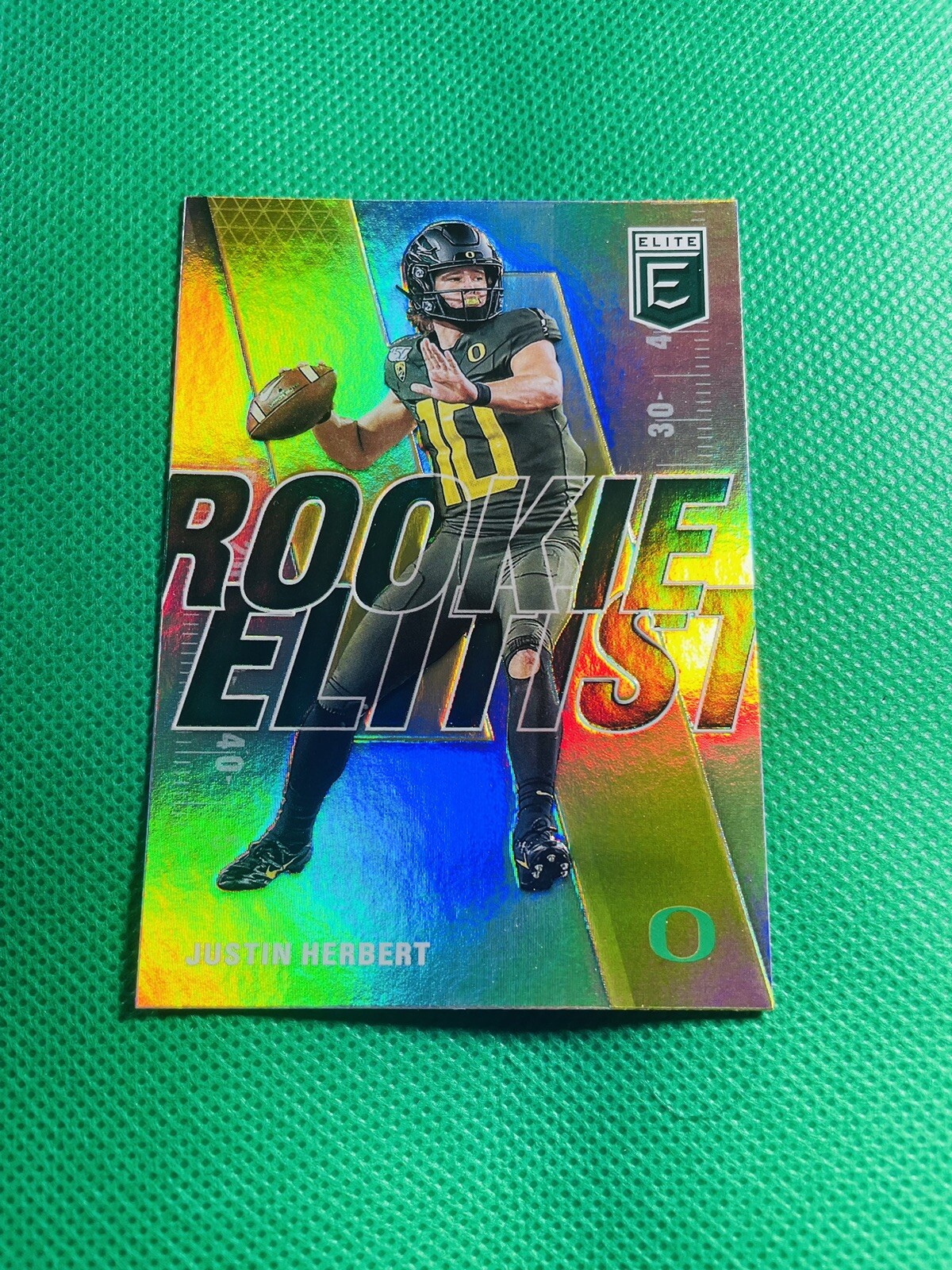 2020 Panini Elite Rookie Elitist Justin Herbert