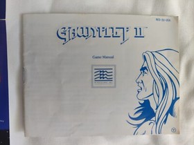 1990 NINTENDO NES GAUNTLET 2 II Original BOX & CONTENTS