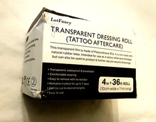 Tattoo Adhesive Dressing Aftercare Bandage Roll Tape Waterproof Transparent Film