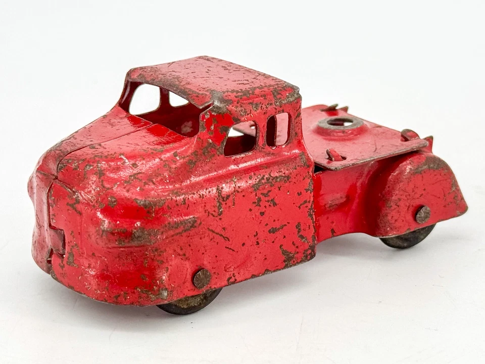 Transportador automático Wyandotte/Marx años 30 de colección regalo hombre prensa cueva acero ¡BONITO! Foto 2 de 4