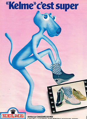 REKLAME WERBUNG 055 1980 KELME Schuhe