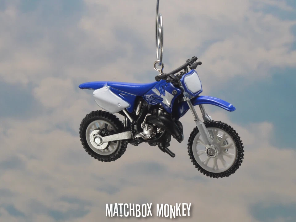 Yamaha YZ 125 Motorcycle Dirt Bike Custom Christmas Ornament 1:32 250 124cc - Image 3 of 4