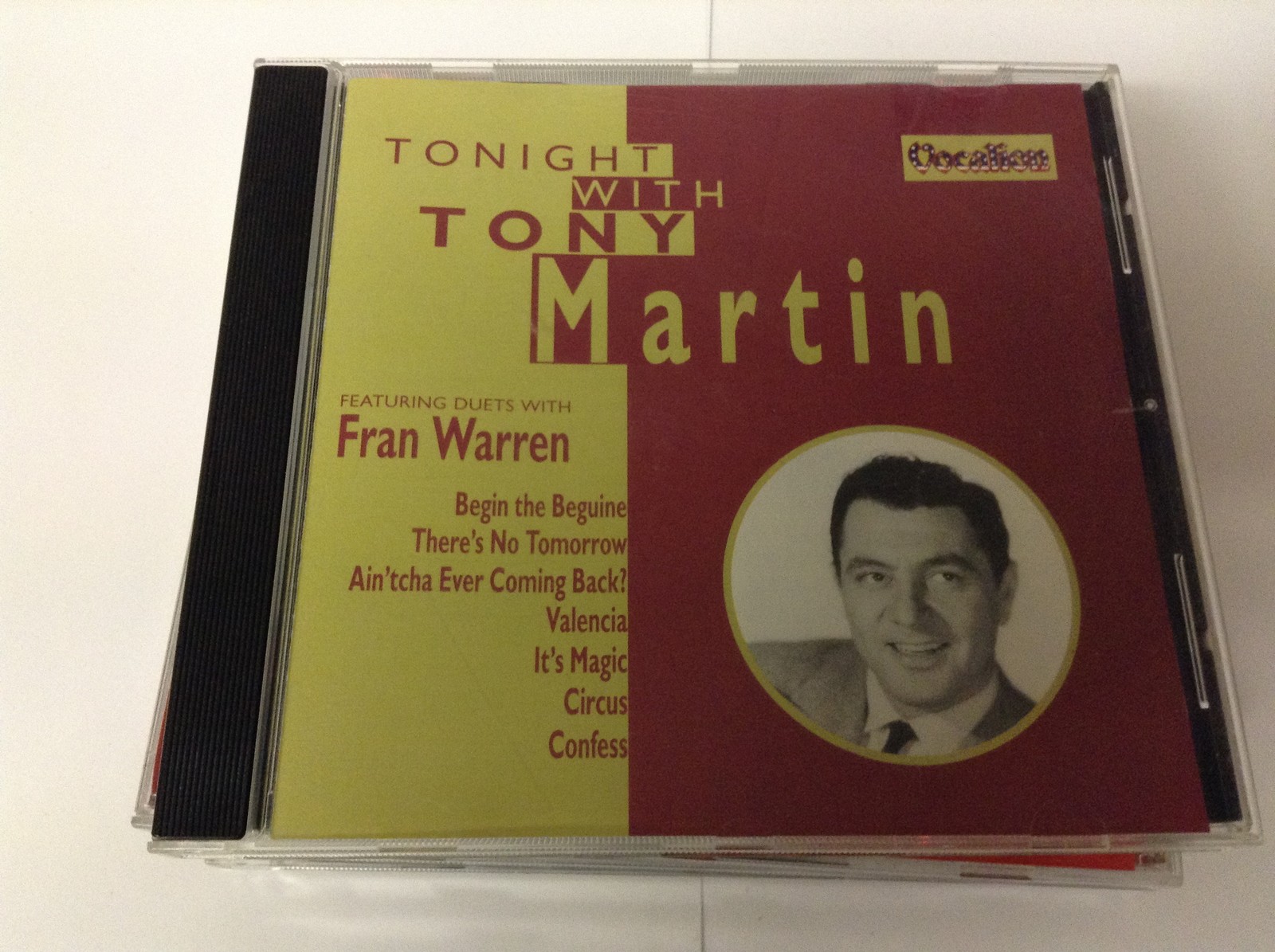 Tony Martin : Tonight With Tony Martin CD (2001)