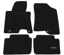 Fußmatten Automatten Velours Für Kia Ceed 2007-2013 5-Türer 4-Tlg Bef.Rund