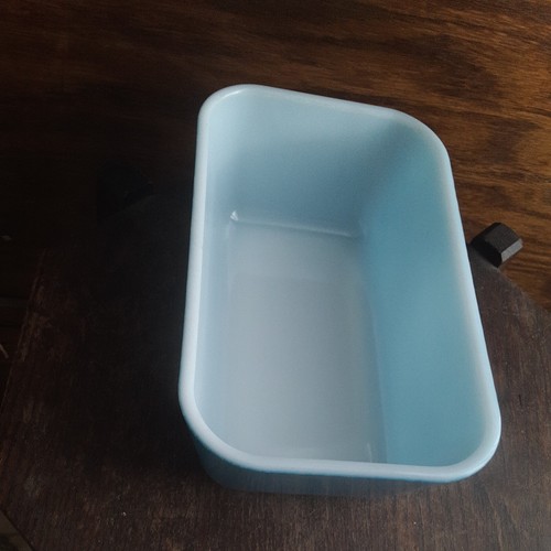 Pyrex Blue #502-B Vintage Refrigerator Dish with Glass Lid Nice Condition - Picture 10 of 24
