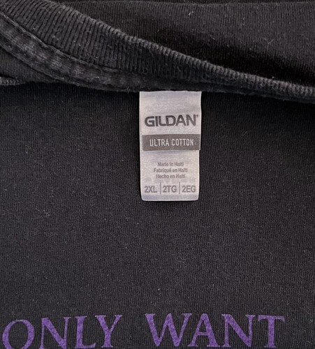 Prince Want See You Laughing In The Purple Rain Camicia Uomo 2XL 25” x 30” Nero - Foto 3 di 7