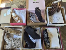 Lot of 6 Pairs of Women's Heels Size 7.5, 8 - Brand New