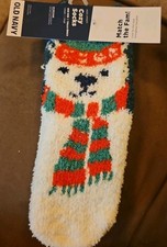 Old Navy Kids Cozy Polar Bear Christmas New With Tags Socks