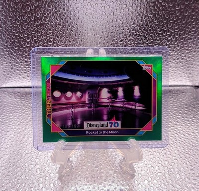 2025 Topps Disneyland 70th Anniversary Green Foil - /199 Rocket to