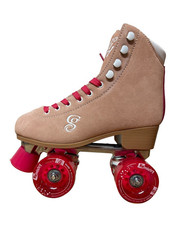Roller Derby: Candi Girl Carlin Peach-Pink Quad Skates