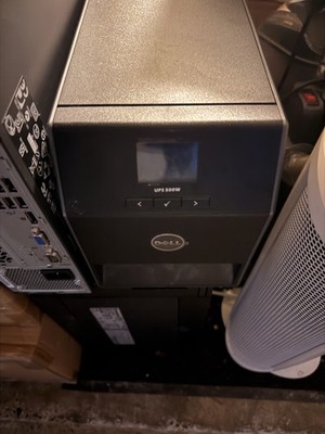 Dell Tower Battery Backup Uninterruptible Power Supply UPS 500W 750VA