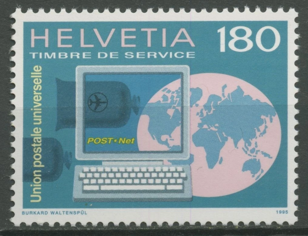 Weltpostverein (UPU) 1995 Tätigkeitsbereiche d. Weltpostvereins 16 postfrisch