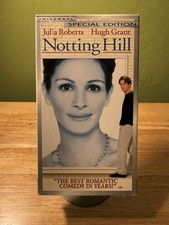 Notting Hill Special Ed. VHS Julia Roberts Hugh Grant Comedy NTSC Universal 1999