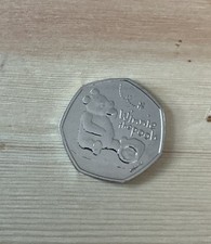2022 Eeyore Winnie the Pooh BU 50p Fifty Pence Coin Brilliant Uncirculated