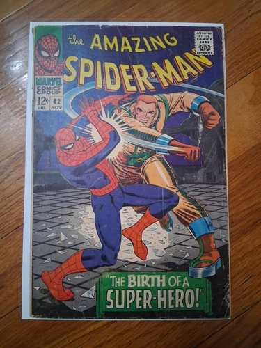 Amazing spider-Man 42 Marvel 1966 VG 1st Mary Jane John Romita Stan Lee