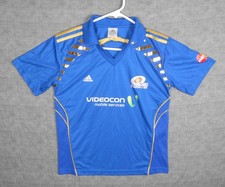 Adidas YOUTH Boys Mumbai Indians Cricket Team Jersey Blue Size Asian XL 