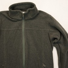 Columbia Kids' Size Large 14-16 - Dark Gray Fleece Zip-up Mock Neck Jacket