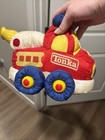 Vintage Tonka Moveable Firetruck and Airplane Pressed Steel Toy 1970s Lot of 2 — photo 1