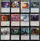 Lote de 12 cartas Magic The Gathering Marvel Spider-Man Spider-Gwen Skyward Spider casi nuevo