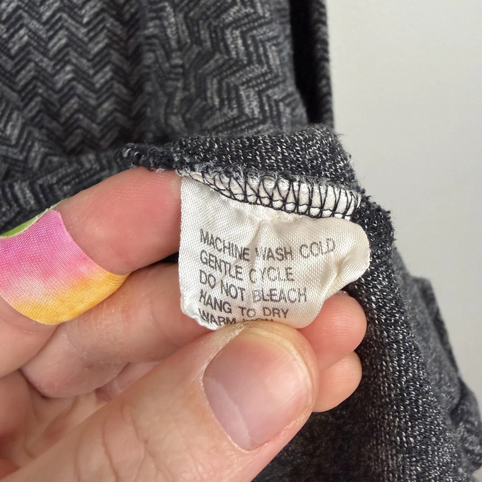 Camisa Polo Burberrys De Colección Para Hombre Pequeña Gris Espiga Tejida Hecha en EE. UU. 90s Foto 4 de 4