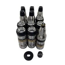 Paquete de 12 botellas y porta latas ORCA Rocket enfriador sellado al vacío de doble pared