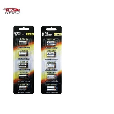 10 Pack 4LR44 / 476A / PX28A / A544 / K28A / L1325 Dog Collar 6V Brand