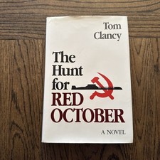Hunt for Red October by Tom Clancy (1984, Hardcover) for sale