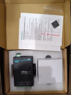MOXA NPort 5232I-2-Port RS-422/485 Isolated Serial Device Server -NEW OPEN BOX
