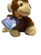 Russ Shining Stars Brown Monkey stuffed animal toy 9" 2006 No Code